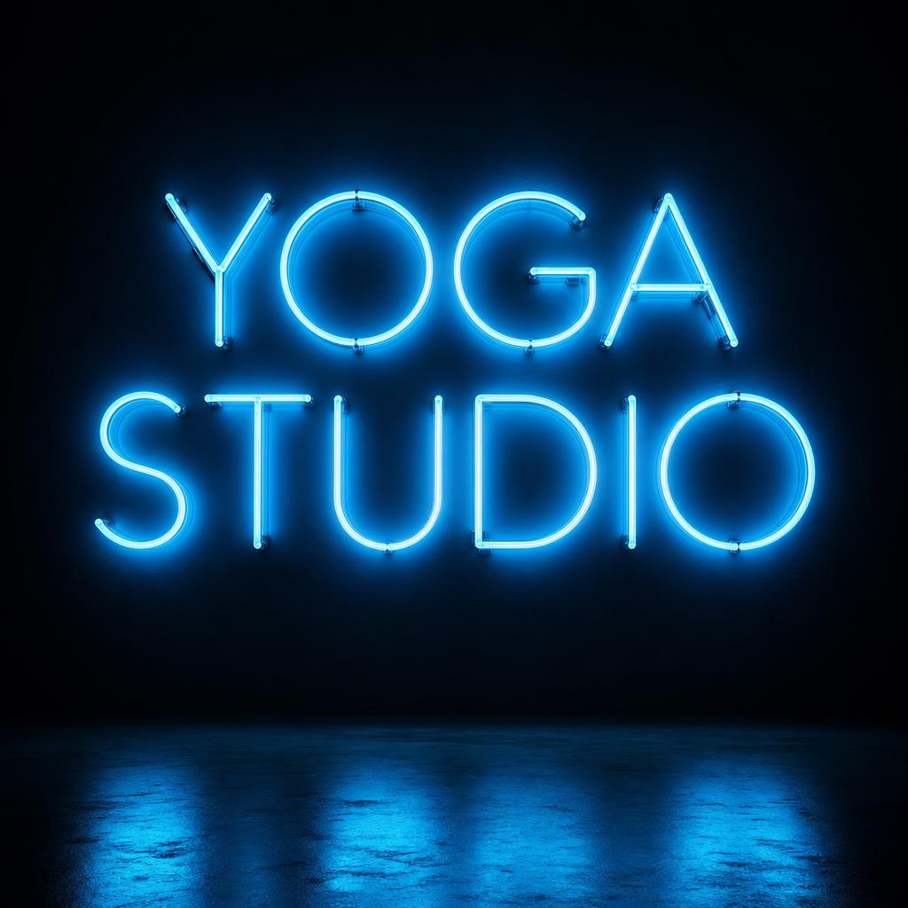 Yoga Studio neon sign